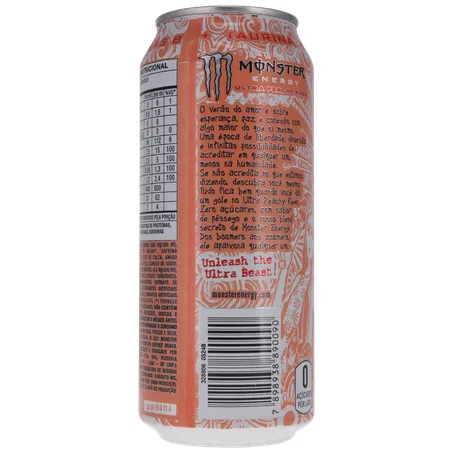 Energético Monster Zero Peachy Keen Lt 473ml 360-22