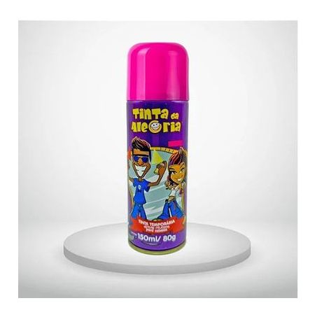 Tinta alegria p/cabelo rosa 150ml