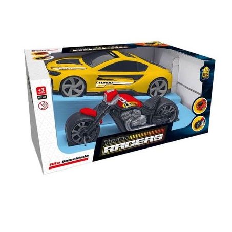 BS TOYS TURBO RACERS MOTO/CARRO