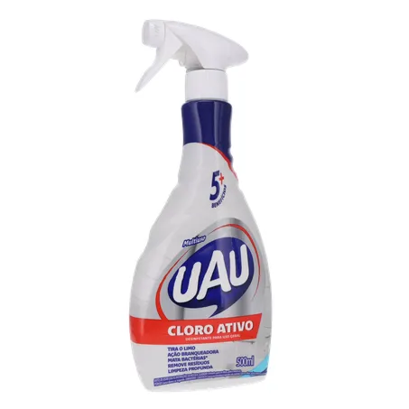 Limpador uau cloro ativo 4x1 gat. 500ml 360-34