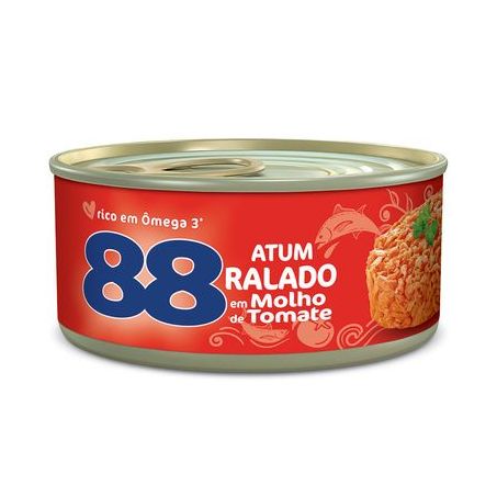 ATUM 88 RALADO EM MOLHO DE TOMATE 140GR
