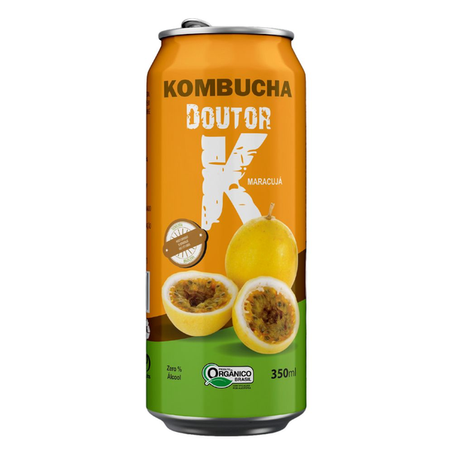 Kombucha Doutor K Maracujá Orgânica 350ml