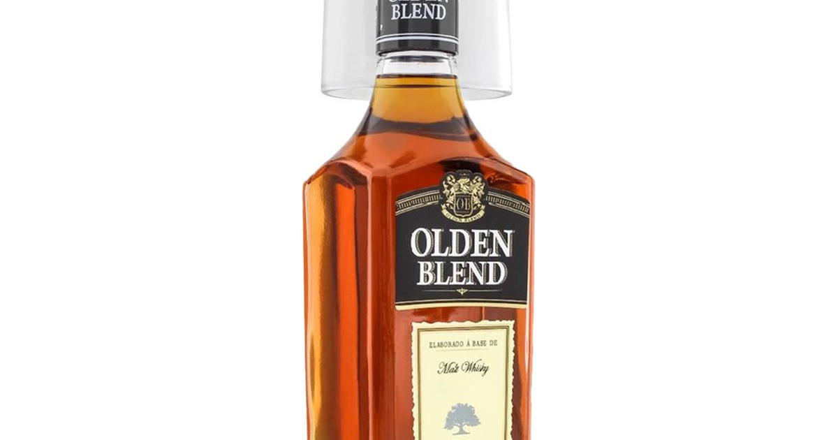 Whisky Olden Blend 900ml - Com Copo