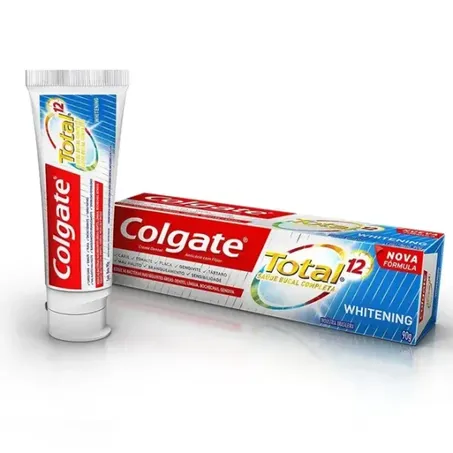 CREME DENTAL COLGATE 90G TOTAL 12 WHITENING
