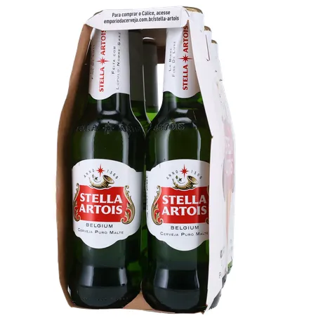 Stella Artois Cerveja Lager 330Ml Long Neck Unidade 360-10
