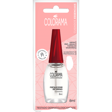 Esmalte Colorama Cuidados Fortalecedor de Unhas Embalagem 8ML