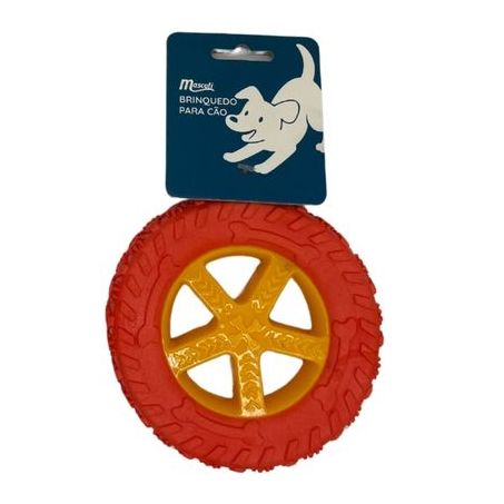 Brinquedos Mascoti Para Cão Roda De Carro