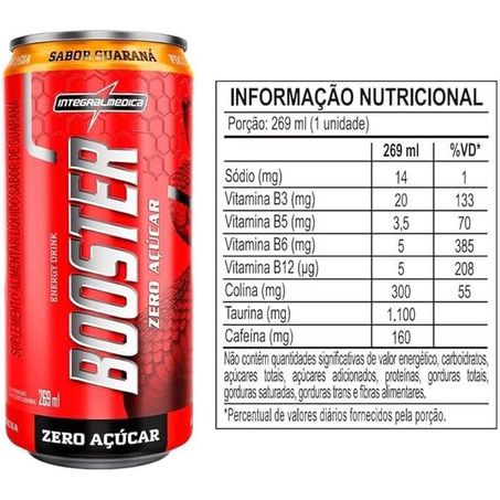 Bebida Booster Energy Drink Guarana 269ml 360-1