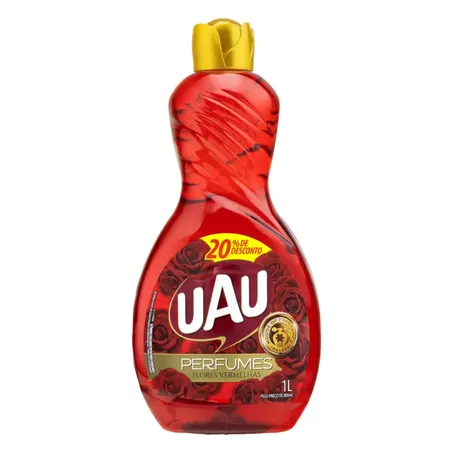 Limpador Uau 1.8l 20 Desconto Flores Vermelhas