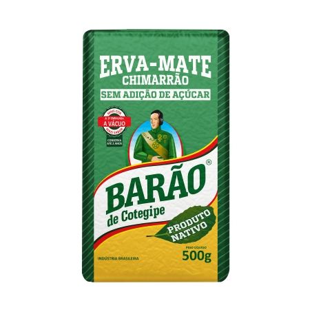 Erva Mate Chimarrao Barao S/acucar 500G