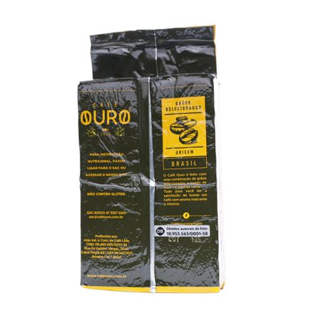CAFÉ PÓ OURO VÁCUO TRADICIONAL 500G 360-32