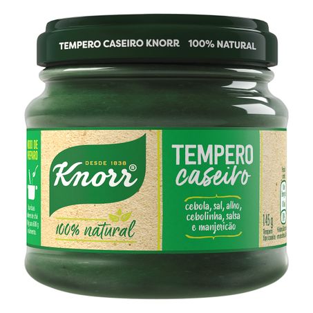 TEMPERO CASEIRO MANJERICÃO KNORR