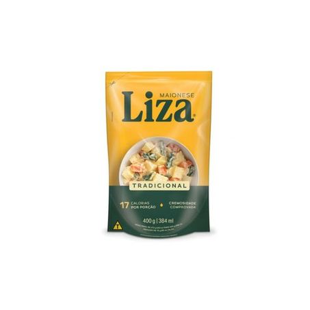 Maionese tradicional liza sache 400g