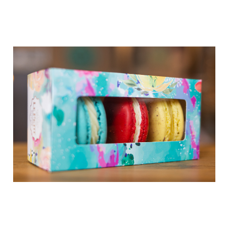 MACARON SABORES C/3 UNIDADE