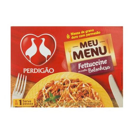 Meu Menu Perdigão Fettuccine Ao Molho Bolonhesa 300g