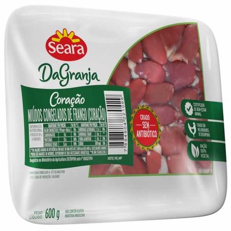 CORACAO FRANGO  DAGRANJA BJ 600GR
