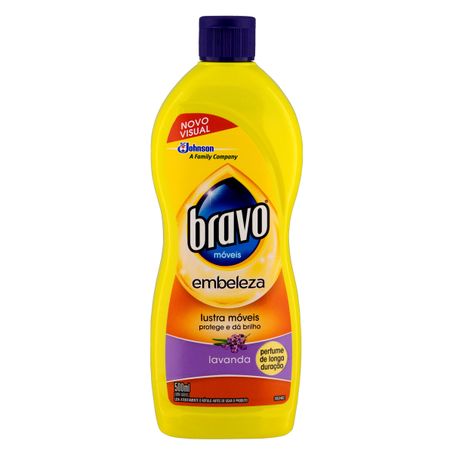LUSTRA-MÓVEIS LAVANDA BRAVO EMBELEZA 500ML