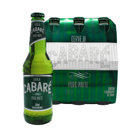 CERVEJA CABARE LN 330ML PURO MALTE