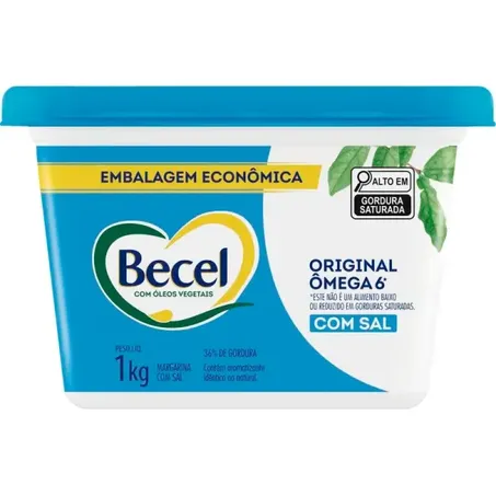Margarina c/sal becel 1kg