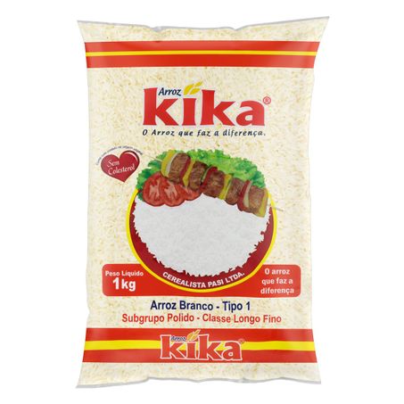 ARROZ BRANCO TIPO 1 KIKA