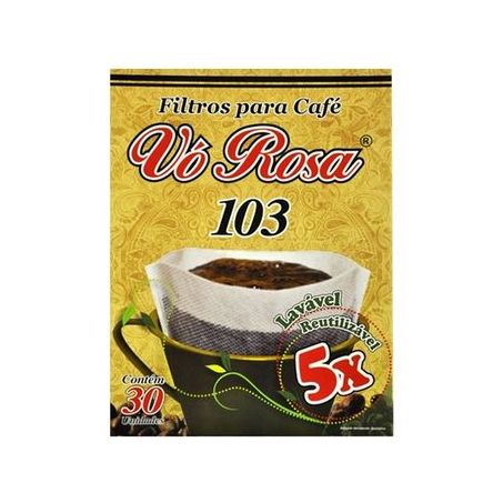 FILTRO CF 103 REUTILIZAVEL VO ROSA C/30