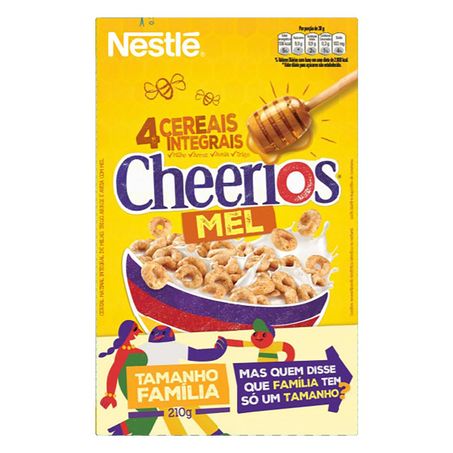 CEREAL MATINAL INTEGRAL MEL CHEERIOS 4 CEREAIS