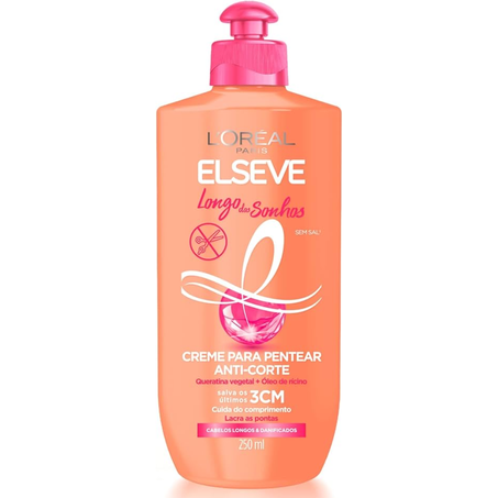 Creme pentear elseve 250ml longo dos sonhos