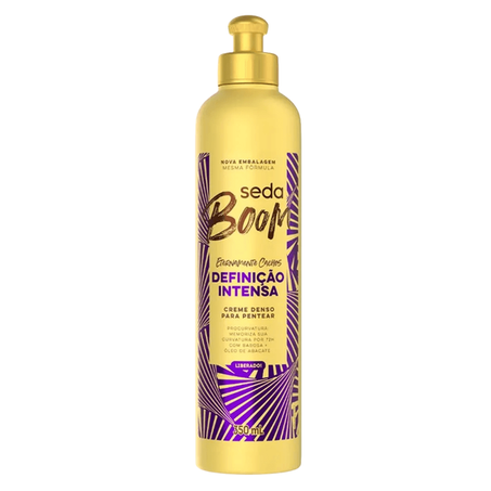 Emulsão Umidificadora Day After Seda Boom Definição Intensa Frasco 350ml
