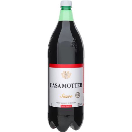 Vinho Motter Tinto Suave Pet 1,9 L 