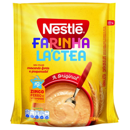 Farinha lactea nestle 160g sache tradicional