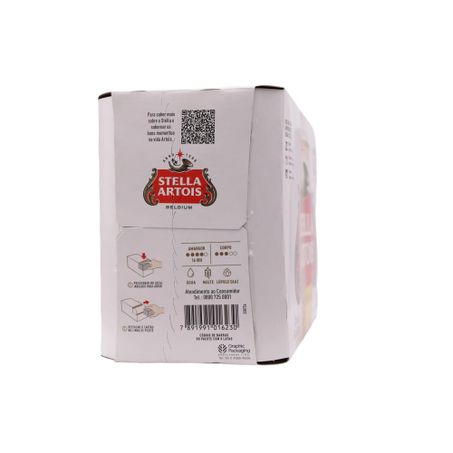 Cerveja stella artois 350ml c/8 und 360-47