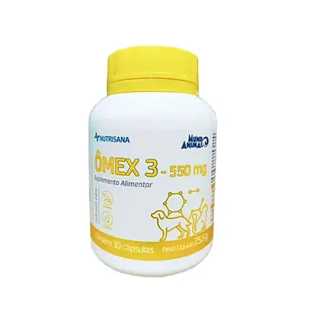 OMEX 3 550MG NUTRISANA 30 CAPSULAS