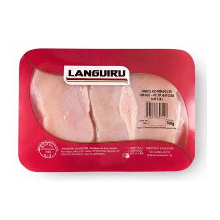 Frango Peito S/Osso Languiru Bd 700G