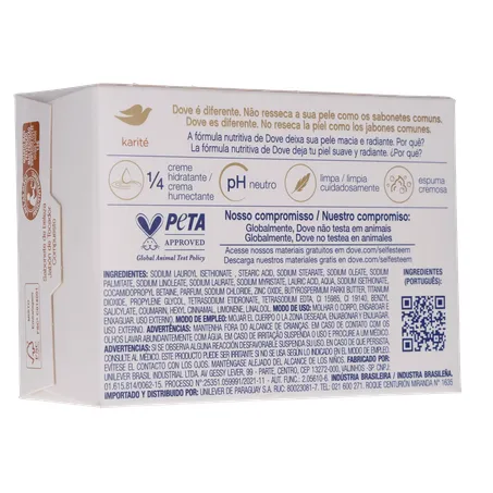 SABONETE DOVE MANTEIGA DE KARITÊ E BAUNILHA 135G 360-15