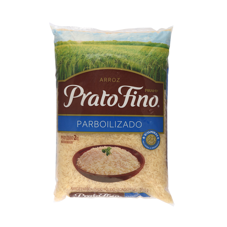 Arroz Prato Fino Parboilizado 2kg 
 