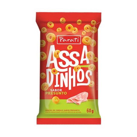 Biscoito Parati Assadinhos Presunto 60G
