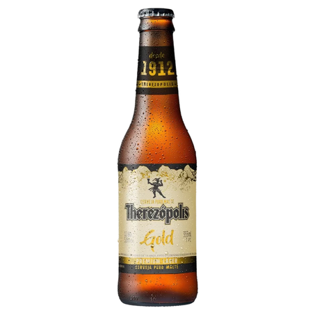 Cerveja Therezópolis Gold Lager Long Neck 355ml