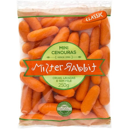 Cenoura Mini Mister Rabbit 250g 