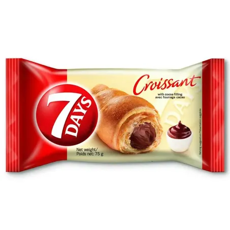 Mini croassant 7 days ao leite 45g