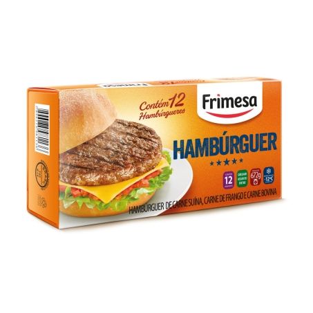Hambúrguer Bovino Frimesa Caixa 672G