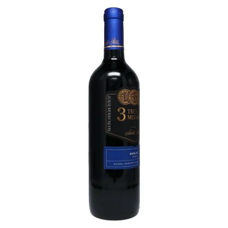 Vinho Chileno Três Medallas Merlot 750ml 360-31