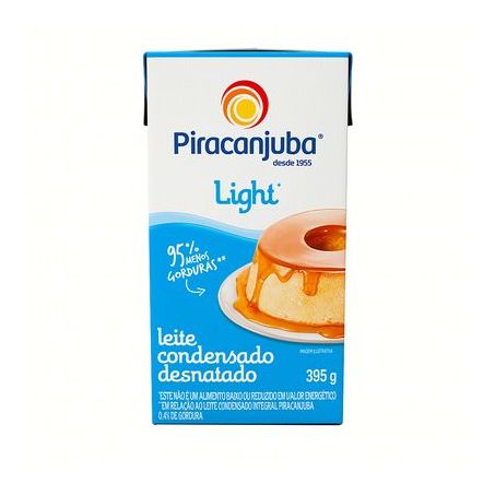 LEITE CONDENSADO PIRACANJUBA 395G LIGHT