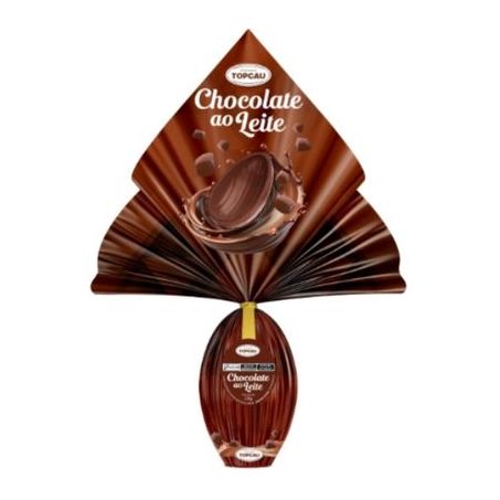 Ovo de Páscoa ao Leite Crocante Topcau 120g