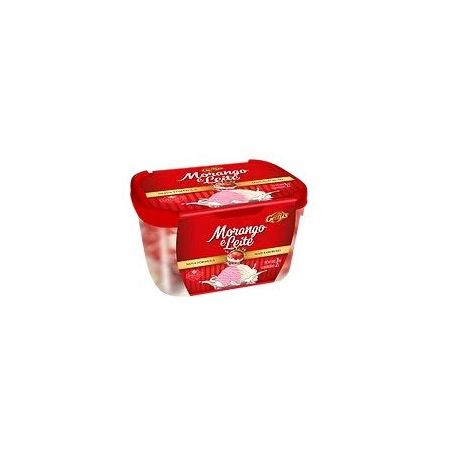 SORVETE GELLUS MORANGO LEITISSIMO 2L