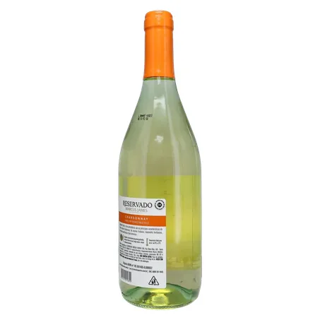 Vinho Brasileiro Branco Meio Seco Marcus James Chardonnay Serra Gaúcha Garrafa 750ml 360-22