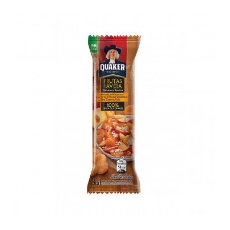 BARRA CEREAL QUAKER FRUTAS E AVEIA DAM/AMEIXA 20G