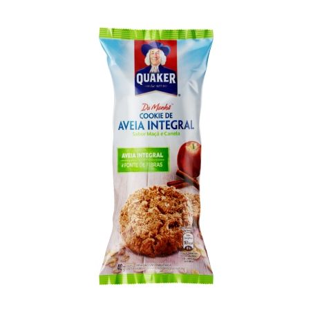 Cookie de Aveia Quaker Maçã E Canela 40G