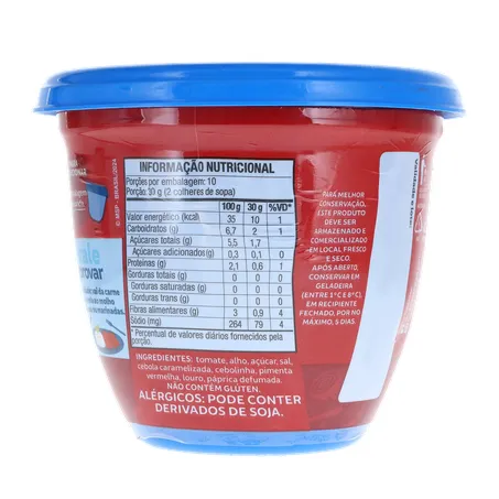 Extrato de tomate elefante carne de panela pote 300g 360-13