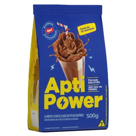 ACHOCOLATADO EM PO POWER APTI 500G