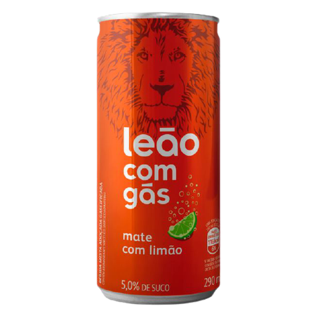 BEBIDA GASEIFICADA MATE COM LIMÃO LEÃO